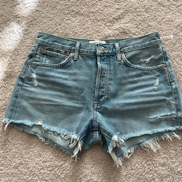 NEW AGOLDE Parker Denim Jean Shorts Size 27 - Picture 2 of 5